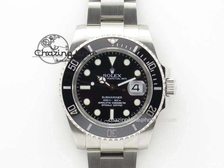 1227 TechFriendly Daytona 126505 RG QF 1:1 Best Edition RG Black Dial Crystal Markers On RG Bracelet SH4131 V6 (Gain Weight) 303